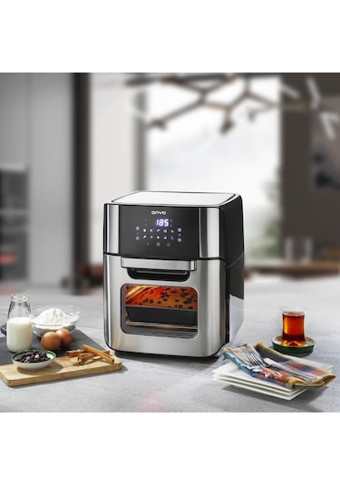 Onvo Ovfry09 Oven Airfryer 12 L Multifonksiyonel Sıcak Hava Fritözü & Fırın