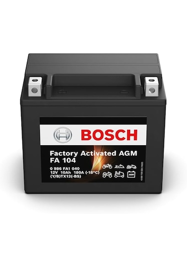 Bosch 12v 10 Ah Ytx12-bs Agm Akü