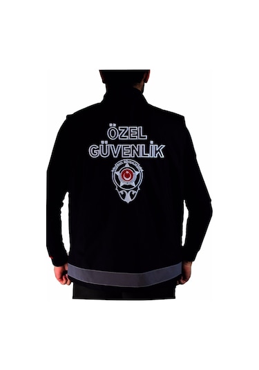 Özel Güvenlik Yeleği Reflektörlü Çift Taraflı Diğer