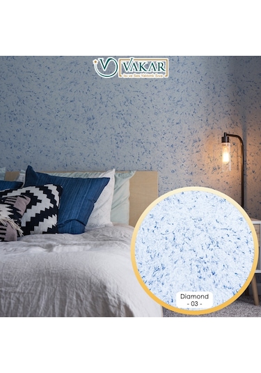 Vakar Premium Ipek Siva Diamond 03 2kg Paket LACiVERT