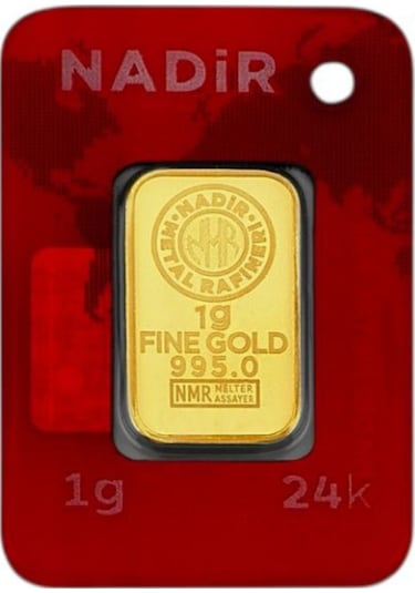 Tuğrul Kuyumculuk 24 Ayar 1 Gram Külçe Altın