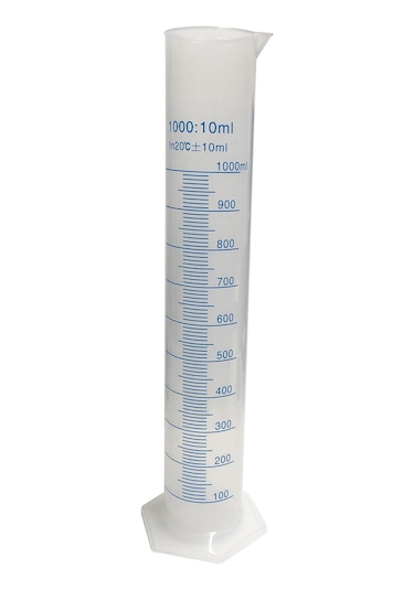Dereceli Silindir 1000ml. Plastik