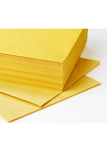 Ikea Fantastısk Peçete Sarı 50'li 40 x 40 CM