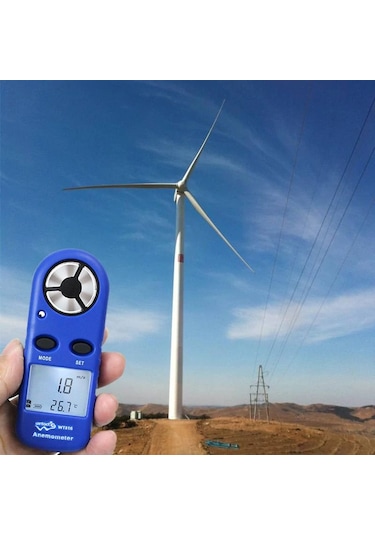 Wıntact Wt816 Dijital Anemometre Hava Akım Ölçer N11.137