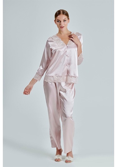 Alissa 8620 Kadın Saten 6'lı Set-pudra Pudra