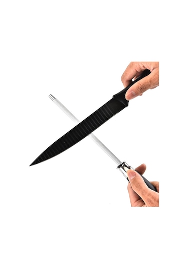 Sones Style 6 Taşlama Çubuğu Paslanmaz Çelik Mutfak Bileme Aleti