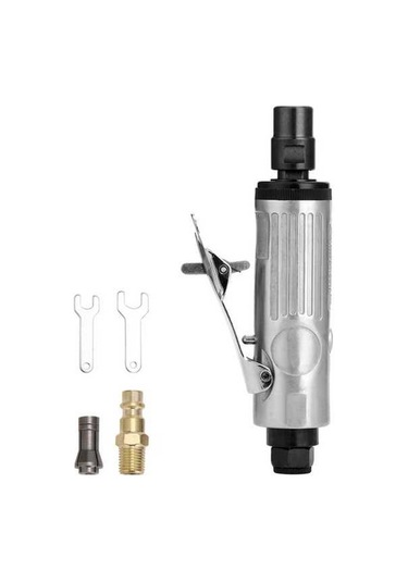 Pazly 1/4in Hava Motorlu Açılı Taşlama Makinesi - Profesyonel Pnömatik Kesme, Cilalama, Zımparalama Aleti