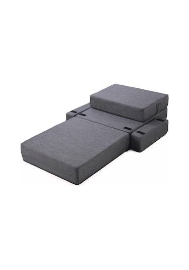 Homedius Melisa Tek Kişilik Katlanır Yatak Katlanır Koltuk Bej