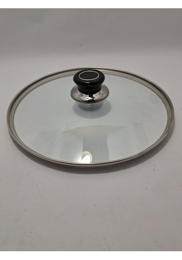 Cam Kapak 24 Cm Ve Parliement Mavi Kulp