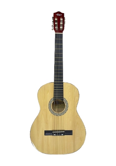 Klasik Gitar Tam Boy 4/4 Naturel sap Ayarlı Üst Kalite
