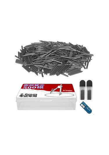 500 Adet/kutu Pusula Kurşun Yedekler 2mm 2b Hb Siyah 2.0mm Çizim