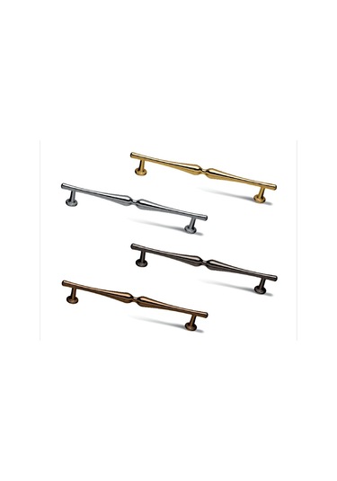 Mermi Model Altın 160 Mm Metal Kulp 5 Adet Şık Ve Dayanıklı Dolap & Çekmece Kolu Altın