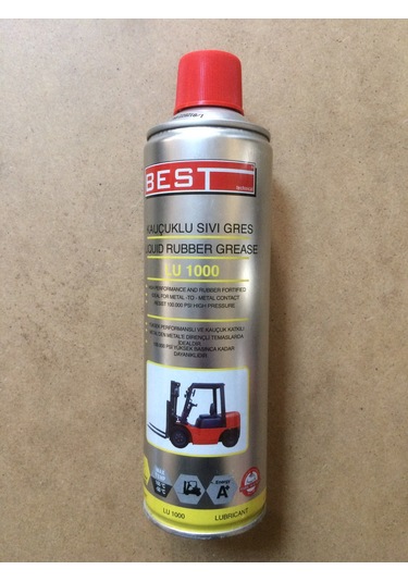 Best Sprey Gres Yağ Kauçuklu Sprey Gres Yağlayıcı 500 Ml