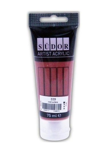 Akrilik Boya 75 Ml Renk Seçenekli 1 Adet Monalisa 75 Ml Akrilik Boya Tüp 1 Adet Red Ochre
