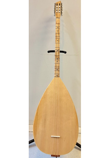 Gitar Burgulu Jak Girişli Kısa Sap Dut Bağlama