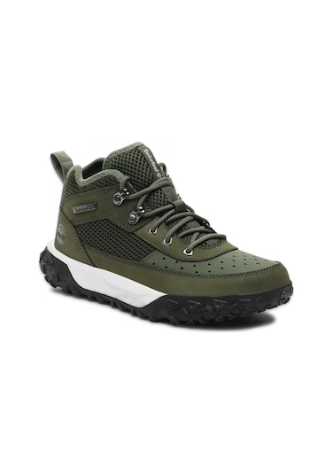 Timberland Tb0a67rm Greenstride Motion 6 Mid Lace Up Sneaker Haki Unisex Ayakkabı Haki