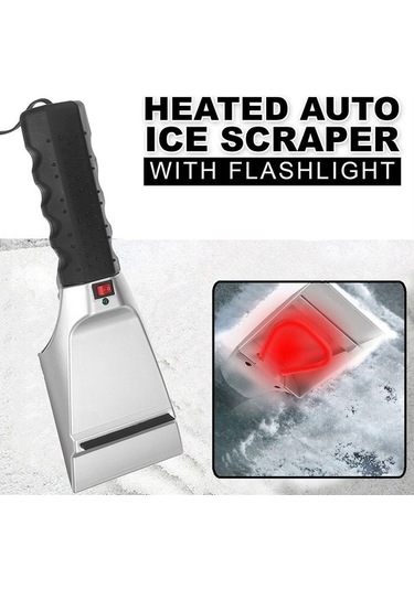 Wondernest Siyah Kar Isıtmalı Gümüş Fonksiyonlu 12v Araç Temizleme Aleti Sq Gümüş - Siyah