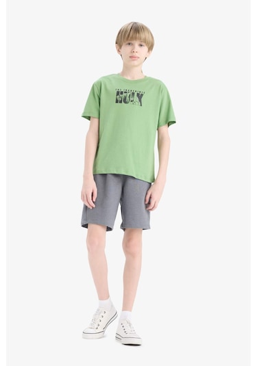 DeFacto Erkek Çocuk Esnek Belli Şort E6892A825SMGR371