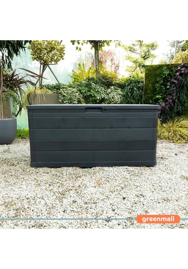 Multibox Elegance 280 Litre Bahçe Dolabı Antrasit Siyah