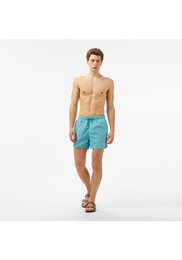 Unıted4 Erkek Yeşil Mayo Şort Umı Mavi