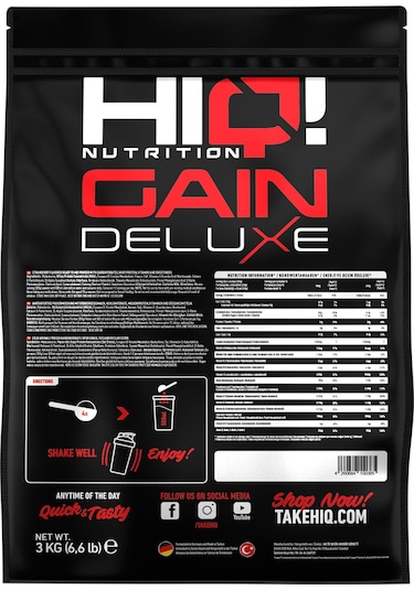 Hıq Gain Deluxe 3 Kg Strawberry Paradıse Flavored