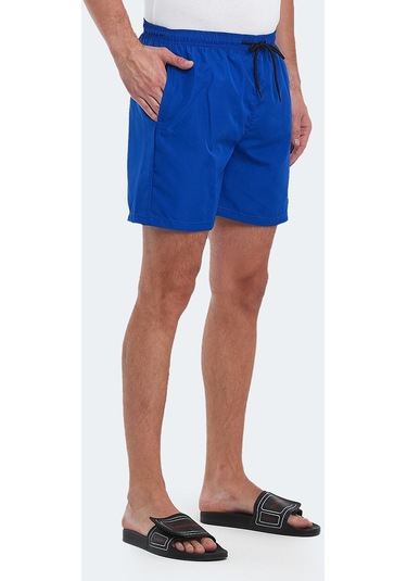 Slazenger RENO Erkek Cepli Deniz Şortu Saks Mavi Mayo