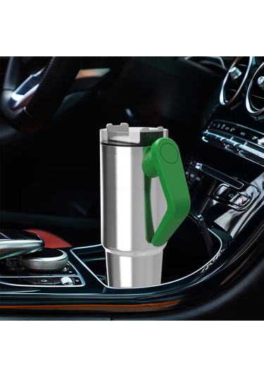 Mufunye The Iceflow Flip Straw Pipetli Termos Bardak 30oz 950ml ,gümüş Gümüş