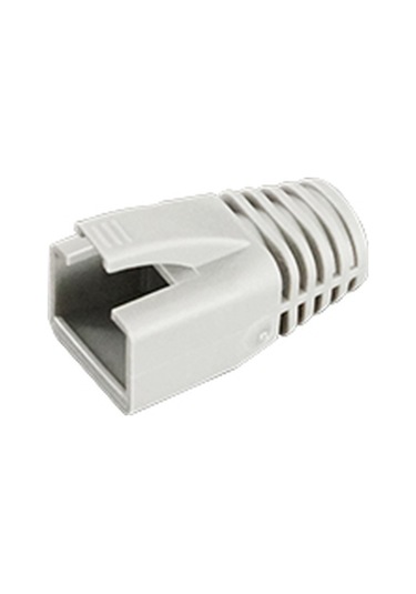 Canovate 100 Adet Rj45 Boot Cat6 Utp Gri Modüler Fiş Koruyucu
