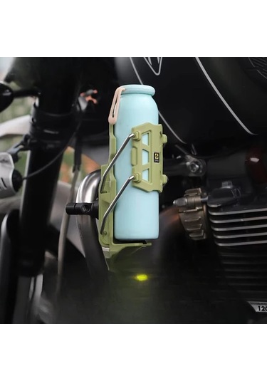 Dashanshop Smnu Grey Evrensel Bisiklet Su Matarası Askısı - Mtb Yol Ve Adv Motosikletler İçin Titreşimsiz Gri