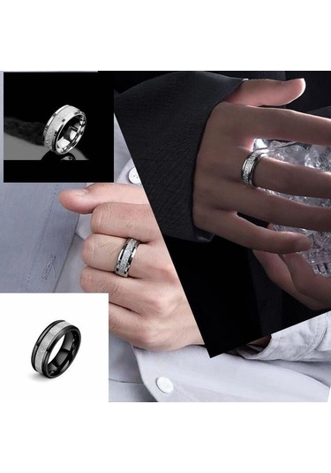 Beyaz Kişisel Trend Titanyum Çelik Sis Rodge Yüzük Yüzük Kadın Yüzük Yüzük 13 Beyaz