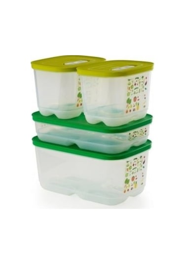 Tupperware Sera Set - 4 Parça Çok Renkli