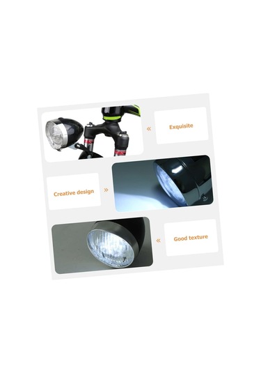 Forte Gt 2525 Bisiklet Ön Arka Retro Işık 4xaaa Pilli 360 Dönebilen Yüksek Güçlü Far