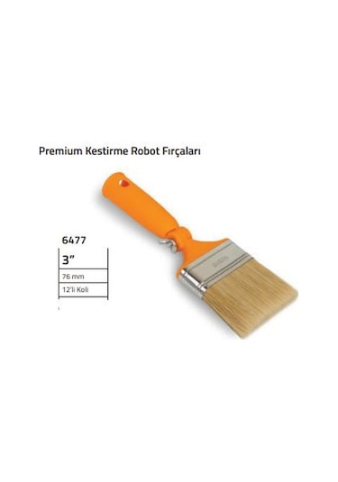 Dekor Kestirme Robot Fırça 3 No 76 Mm