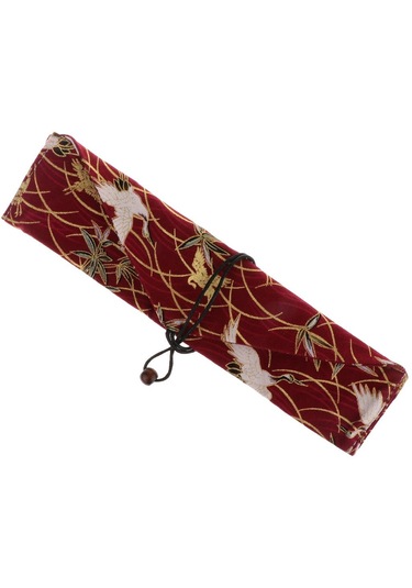 Suntek Bez Çatal Saklama Çantası Kaşık Yemek Çubukları O O Diğer