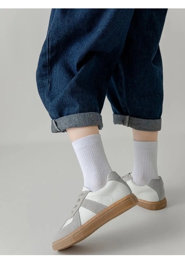 Polly&tim Çocuklar İçin Erkek Ve Kız Çocuğu 5 Çift Çorap Seti. 168718641 Beyaz