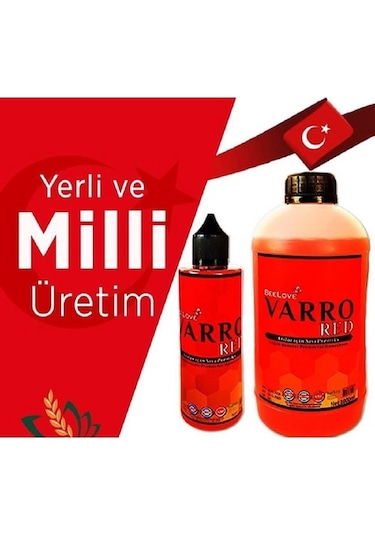 Varrored 1lt ve 250ml Uygulama Şişesi Birlikte