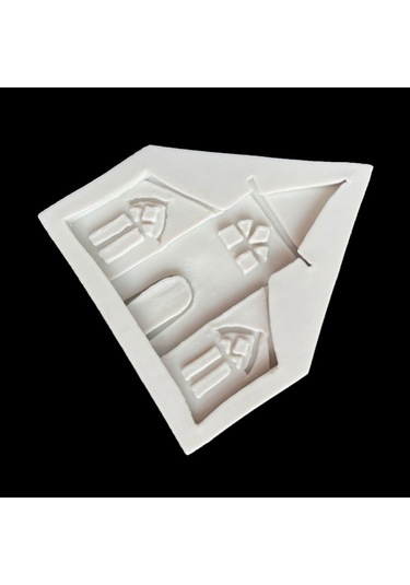 Sones Kale Müzikal Silikon Kalıp Çikolatalı Fondan Kek Dekoru, Stil: