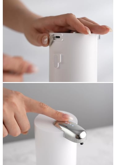 Evo House Otomatik Sensörlü Köpük Sıvı Sabunluk Şarjlı- Duvara Monte - P12 Model