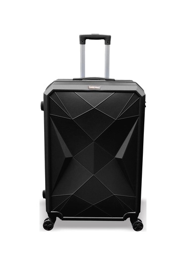 Coral High Diamond Abs Siyah Büyük Boy Valiz 16603