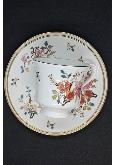 China Garden Vintage Çay Fincanı 3 Parça