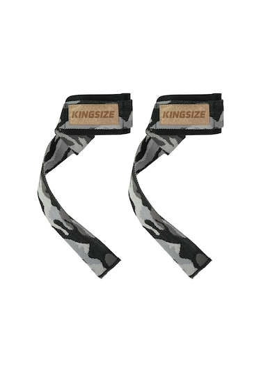 Kingsize Padded Lifting Straps Kamuflaj Çok Renkli