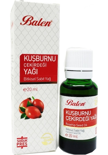 Balen Kuşburnu Çekirdeği Yağı 4 x 20 ML