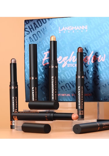 Folinda Langmannı 8 Renk Göz Farı Kalemi Seti: Mat, Su Geçirmez, Uzun Süreli, Kontur/highlighter İçin Çok Amaçlı Göz Makyajı