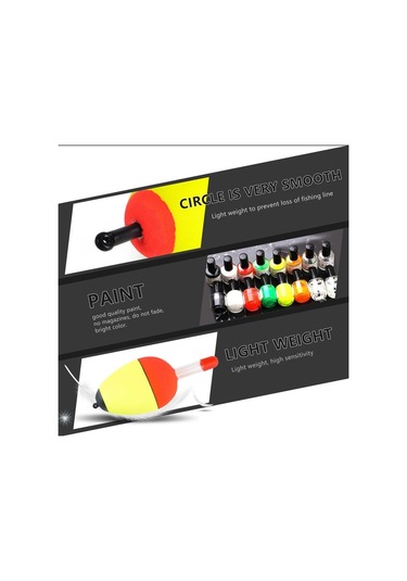 Ftk Köpük Yüzen Yem, 5 Adet, 5/10/15/20/25/30/40/50/60/80g, Hafif Köpük, Yüksek Kaliteli Parlak Flo 50g-5pcs