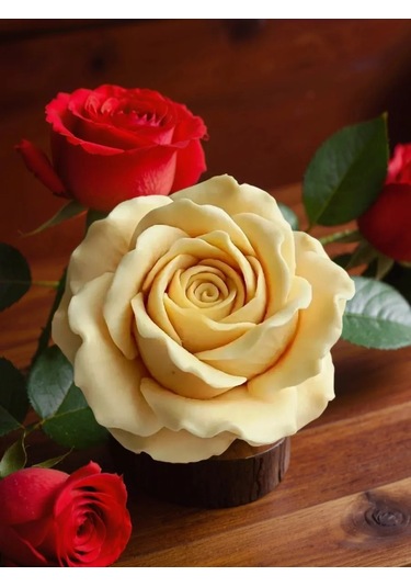 Koroleva Formy Çikolata Ve Tatlılar İçin 3d Gıda Silikoni Kalıp Gül 211136790 Diğer