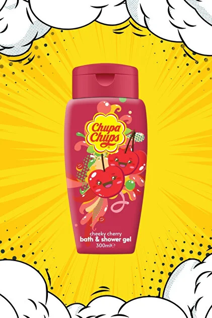 Chupa Chups Banyo Ve Duş Jeli 300ml Kiraz & Shower Gel Kiraz
