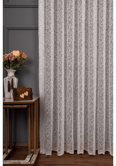 Kar Desen Örme Tül Perde 1165