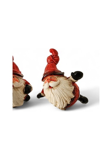 İkili Noel Baba 8x6 Cm