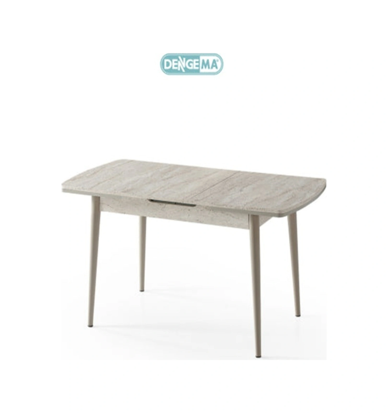 Dengema Berlin Açılır Dikdörtgen Masa Traverten, Kapuçino Ayak, 80 130 160 Cm Sandalyesiz, 4 6 Kişilik Traverten Desen - Kapuçino Ayak Dengema Berlin Açılır Dikdörtgen Masa Traverten, Kapuçino Ayak, 80 130 160 Cm Sandalyesiz, 4 6 Kişilik Traverten Desen - Kapuçino Ayak