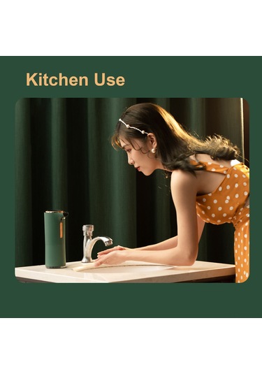 Ximistore9 Ev İçin Akıllı Koku Saçıp Sabit Tutucu - 1200mah Şarj Edilebilir Pil, Dokunmadan Sensörlü, Yeşil Renk Yeşil